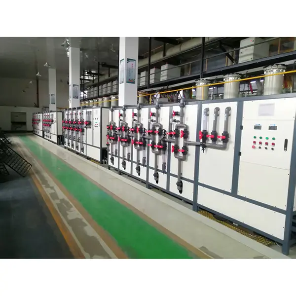 Sistem Kitar Semula Air Bilas Penyaduran Elektro